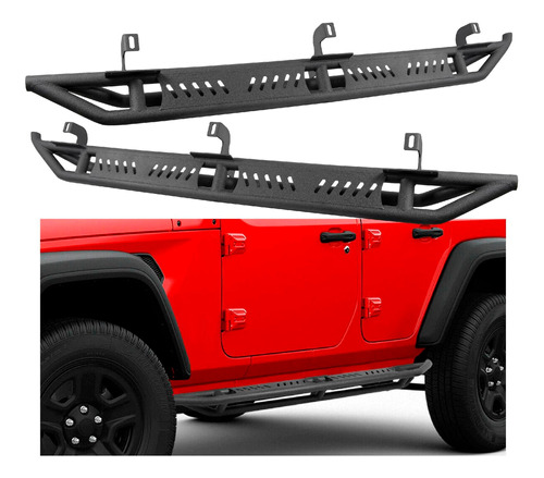 Estribos De Acero Jeep Wrangler Jl 4 Puertas 2018.... Torus 