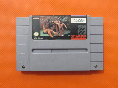 Pit Fighter Original Para Super Nintendo Snes