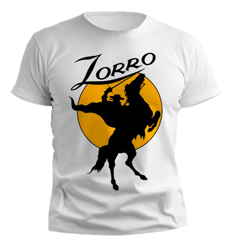 Remera El Zorro Serie Tv Diseño Exclusivo