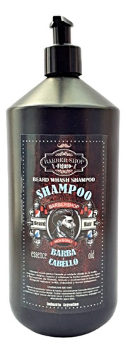 Shampoo Para Barba Y Cabello De 1 Litro