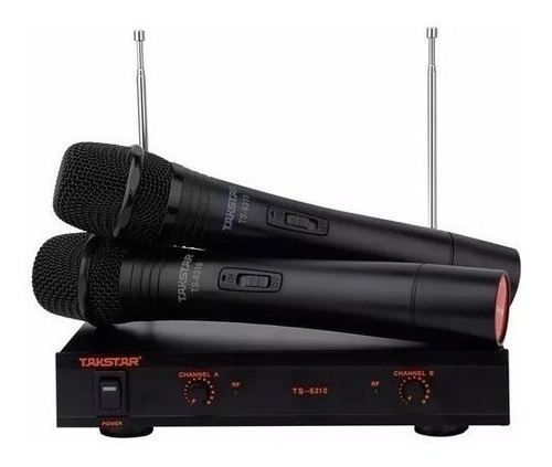 Microfono Inalambrico Doble De Mano Takstar Ts6310hh