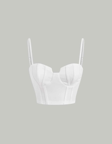 Top De Tirantes Bustier Shein