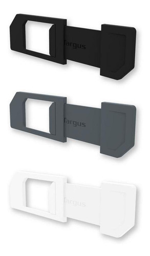 Pack De Tapas Para Webcam Targus - 3 Awh012 Color Negro