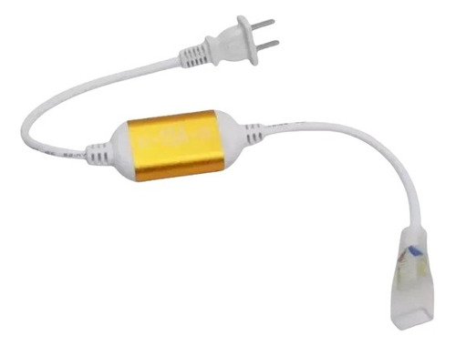 Enchufe Conector 220v Neon Flex Led Cob Manguera 1 A 100 Mts