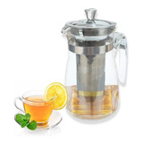 Chaleira De Vidro Com Infusor Bule Inox Capacidade 600ml