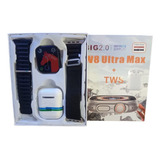 Reloj Inteligente Ultra Max W8 + Audifono