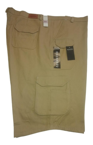 Bermuda Extra 44,46,48,50,52,54,56,58 Gabardina Cargo