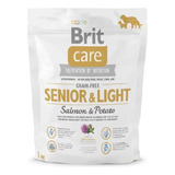 Brit Care Dog Senior & Light Salmon Grain Free 1 Kg