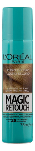 Kit Tintura L'oréal Paris  Magic Retouch Tom Loiro Escuro Para Cabelo