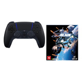 Controle Dualsense Ps5 Black + Stellar Blade Ps5 Fisico