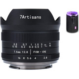 Lente 7artisans De 7.5 Mm F2.8 Ii V2.0 Para Sony Emount