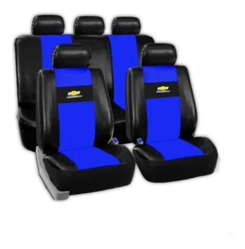 Funda Cubre Asiento Azul Para Spin 7 Asientos