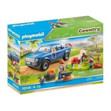 Playmobil 70518 Country - Herrador De Caballos Con Vehiculo