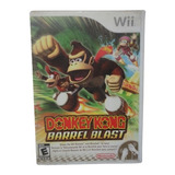 Donkey Kong Barrel Blast Wii Y Wii U Original Y Completo!!