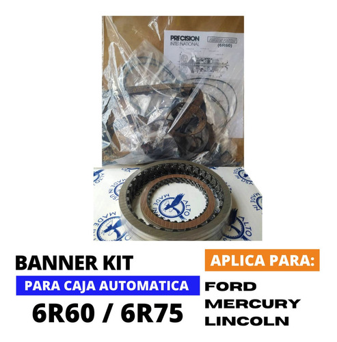 Banner Kit, Cajas 6r60/6r75, Ford Explorer, Expedition Foto 3