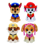 4 Peluches Jueguete Regalo Patrulla Canina Gorro Bebés