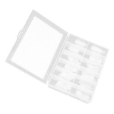 3 Kit De Uñas Transparentes Con Escala 01, 2x120 3 Piezas