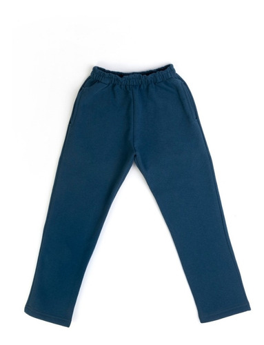 Pantalon Jogging Algodon Friza Liso Niños Talle 4 Al 16 