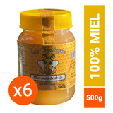Miel De Abejas Líquida 100% Pura Certificada Pack X 6