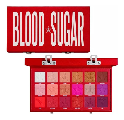 Jeffree Star Cosmetics Blood Sugar Paleta De Sombras