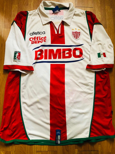 Jersey Necaxa Talla L Atlética 10 Zague Local