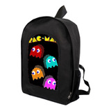 Mochila Clásica - Pacman - Gamer/comic/ceries/anime