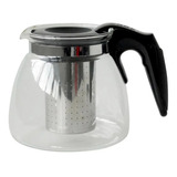 Tetera Vidrio Té Infusor Acero Inoxidable 900ml Alba Hogar