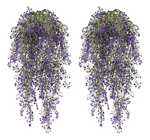 Nahuaa 2 Unidades De 31.5 Pulgadas De Enredadera Colgante Fa