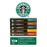 Capsulas Starbucks By Nespresso A Eleccion -4 Cajas X 10uni 