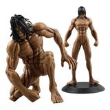 Colección De Figuras De Anime Attack On Titan De Eren Jaeger