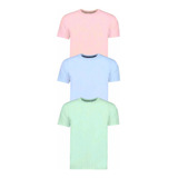 Conjunto 3 Camisas Colores Suaves Transpirable/ligero Moda