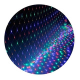 Luz En Red Navidad Led Multicolor 140x180cm Cotillon Fiestas