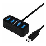 4 Puerto Usb C A Usb 3 0 Mini Portátil Cubo 1 Cable Pi...