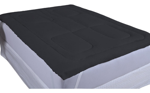 Pillowtop Cama Casal Box King Com Enchimento Macio Silicone