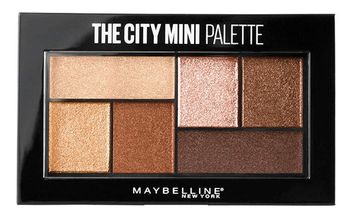 Paleta De Sombras The City Mini Palettes 400 Rooftop Bronzes