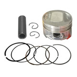 Piston Completo Estandar Para Moto Italika Cs125, Vgo125