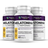 L-triptofano Melatonina 180 Cápsulas 500mg  Vitaminas Magn