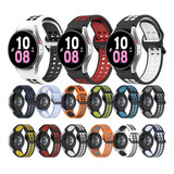 Malla Bicolor Para Samsung Galaxy Watch 6 5 4 Watch 3 41mm
