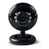 Webcam Multilaser Plug E Play 16mp Nightvision Preto Wc045