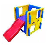 Play Jr Bebê - 1 Modulo C/ Escorregador  Escola Creche Sitio