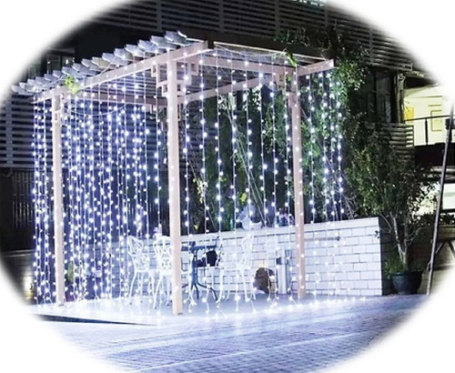 Cortina Led Cascadas Navideñas Cascada Luces Led 5x2m 800led