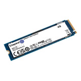 Unidad De Estado Sólido Kingston Nv2 De 4tb M.2 2280 Nvme