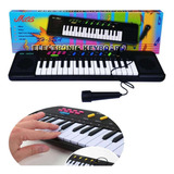 Teclado Piano 32 Teclas Brinquedo Infantil Bandinha Musical