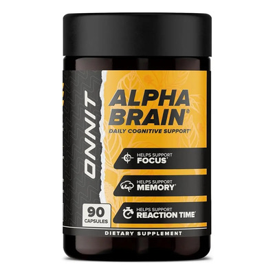 Alpha Brain 90 Capsulas Suplemento Memoria Onnit Hecho Usa | Envío gratis