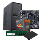 Pc Gamer Ryzen 5 5600g A520 32gb Ram 960gb Gabinete Kit