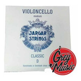 Cuerda Cello 4/4 Jargar 2da D Re Classic - Grey Music -