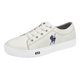 American Polo Tenis  Para Joven Blanco, Código 104152-1