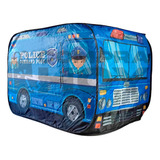 Pelotero Infantil Bus Policía, Incluye 50 Pelotas - 11010