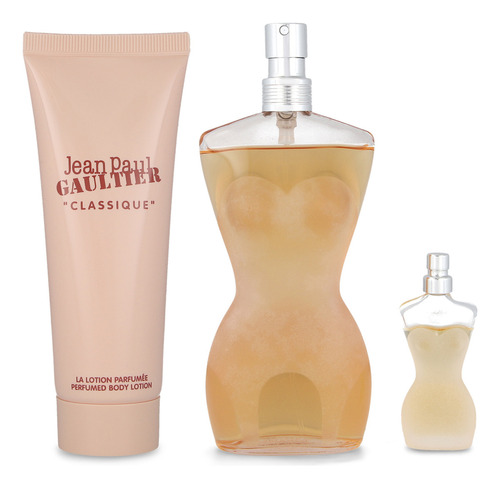 Set Jean Paul Gaultier Classique 3pz 100ml Edt Spray 6ml Edt