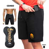 Bermuda Pantaloneta Mtb Ciclismo Cómoda + Licra Badana 5d 